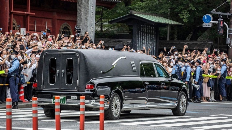 Japan More Than 1 Million Dollars Were Spent On Shinzo Abe's Funeral